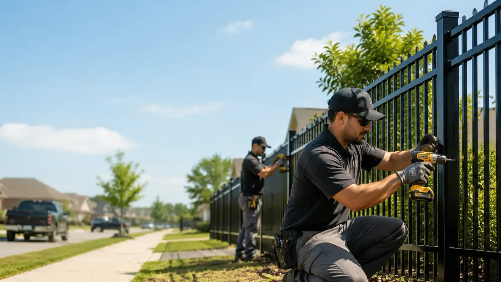 Metal Fence Installation in Saddle Brook, NJ